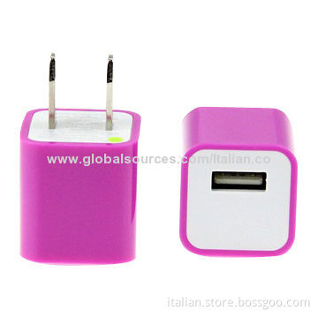 Wall charger for iPhone 5, high quality, 5V/1A